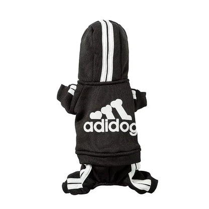 Bluza dresowa Adidog dla psa – Ciepły dres z kapturem